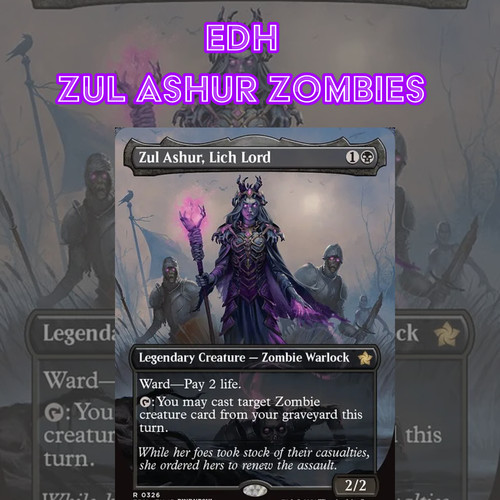 Edh zul ashur zombie - edh,