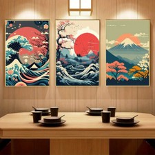 Tela Poster arte Giapponese