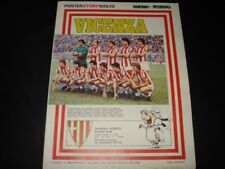VICENZA POSTER STORY 1978 79 SUPPLEMENTEO NR 1 GUERIN SPORTIVO 1979 OTTIMO
