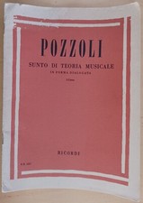 POZZOLI "Sunto di teoria