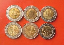 SERIE 500 LIRE COMMEMORATIVE -