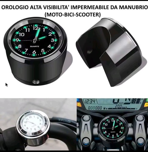 Orologio nero alluminio - orologio,