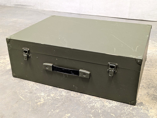 British army wooden storage - army,