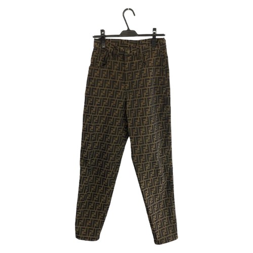 Pantalone fendi zucca - zucca, marrone