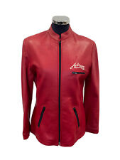AVIREX JACKET GIACCA DONNA WOMEN VINTAGE GENUINE LEATHER PELLE