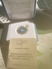  Medaglia Celebrativa Napoli Campione d'Italia 2022/2023 - 3º Scudetto