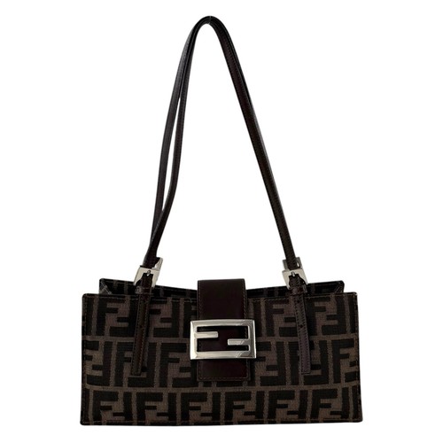 Fendi zucca pochette shoulder - fendi,
