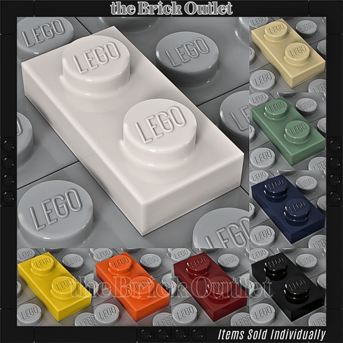 Lego 1x2 plate part - part, 3023