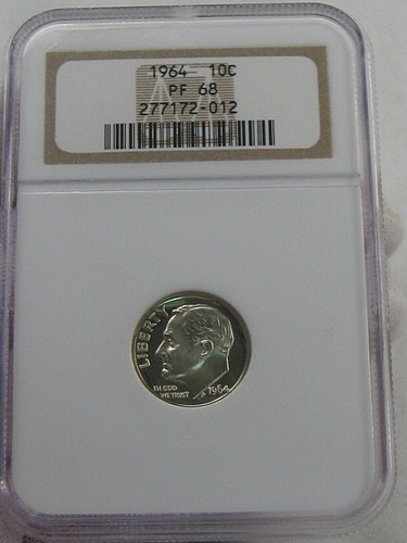 Gem proof 1964 - gem, dime