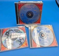 Lot Of 3 Digimon PS1 Games