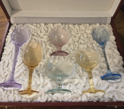 Moser set bicchieri cordiali - moser,