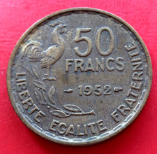 Monnaie France 50 Francs 1952 Guiraud KM#918 [4340]