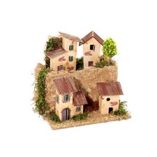 BORGO SULLA COLLINA PER PRESEPI E MODELLISMO