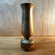 Vaso bocciolo legno tornito - vaso,