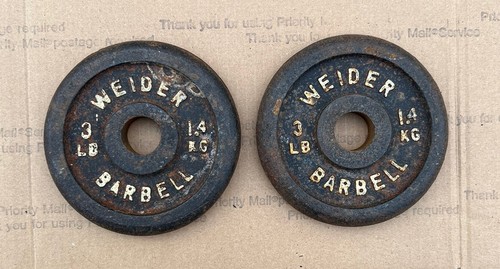 Vtg piastre di peso weider - piastre,