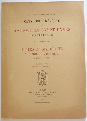 1957 funerary statuettes and - 1957,