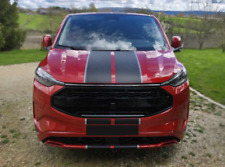 Per Ford Transit Custom 2024 2025 Griglia stile Raptor nero lucido