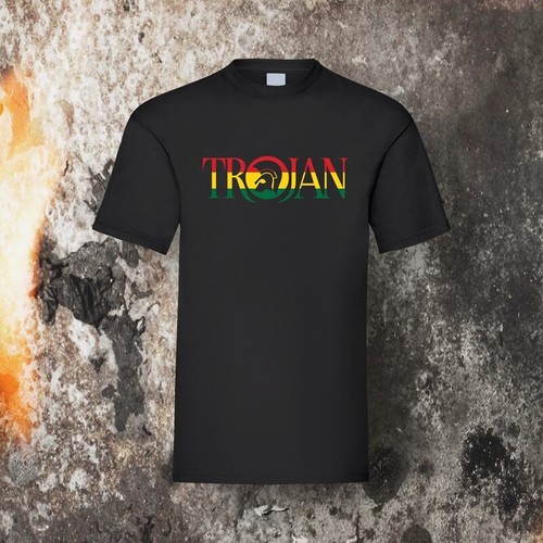 Trojan reggae shirt schwarz - reggae,