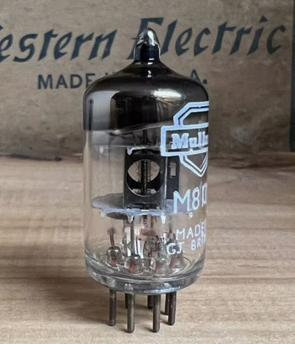 Tubo radio mullard 1pcs m8100 - tubo,