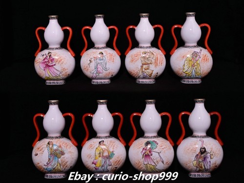 Set vaso bottiglia zucca - , 7,8"