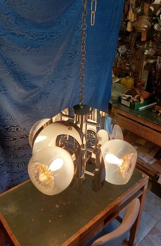 Lampadario vintage stile - lampadario,