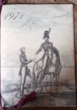 Calendario. Arma Dei Carabinieri 1971.