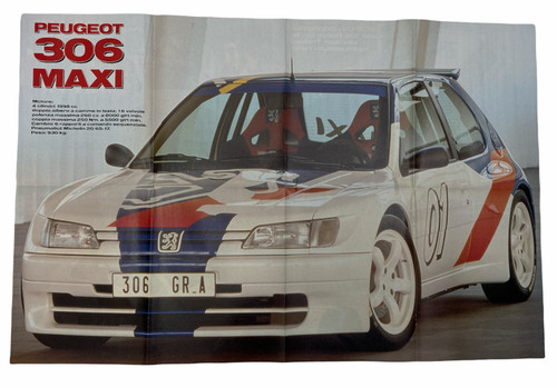 Poster peugeot 396 maxi - poster,