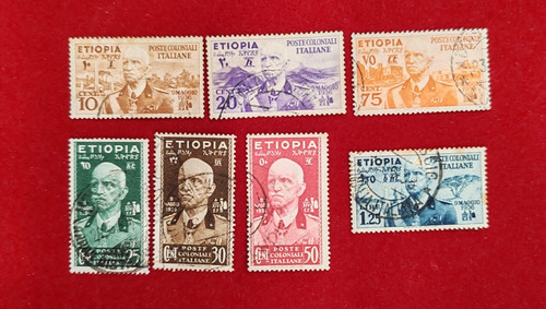 Colonie italiane etiopia 1936 - italiane,