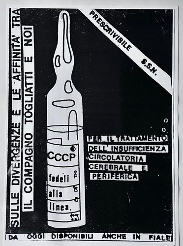 Cccp fedeli alla linea flyer - linea,