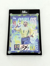 Carta Roberto Carlos Rookie #6 015/100 Autografata Club Legacyz Icons Edizione Limitata