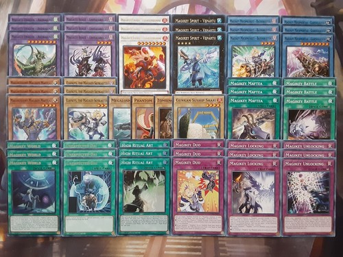 Mazzo yugioh magikey carte - yugioh, 52