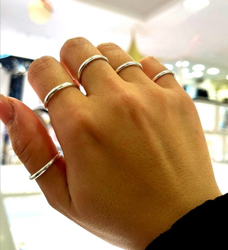 Ferma anello fedina fede in - 5,