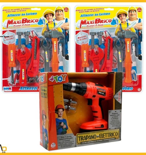 Trapano elettrico giocattolo - trapano,