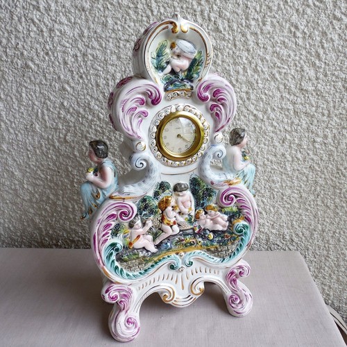 Grande orologio porcellana - orologio,
