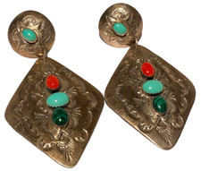 ORECCHINI PENDENTI ARTIGIANALI