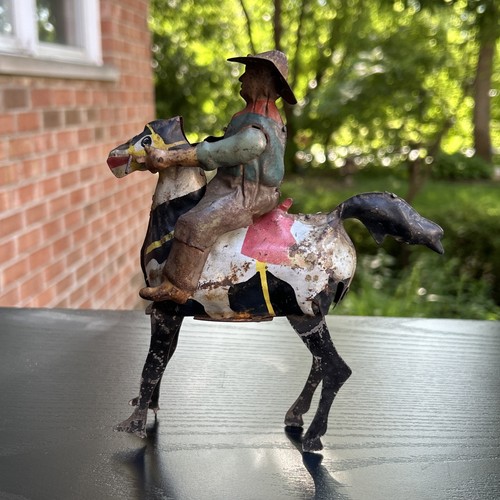 Vintage bucking bronco horse - bronco,