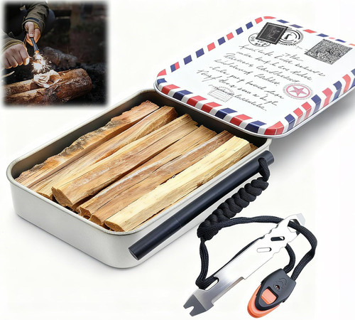 Kit sopravvivenza acciarino - kit,