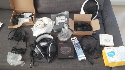Lotto cuffie auricolari - e,