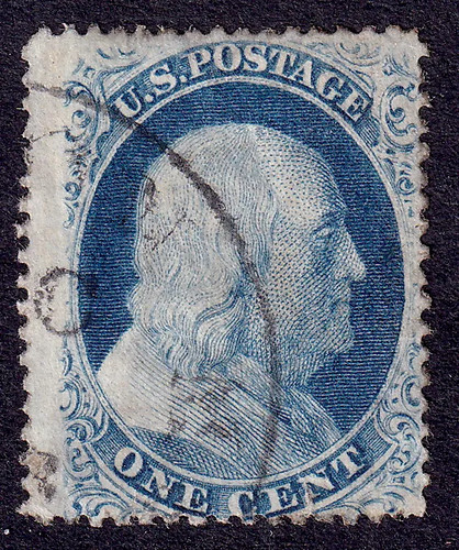 Scott 1857 franklin - 24,,