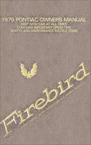 Manuale del proprietario - proprietario, 1979