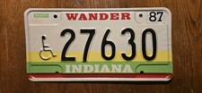 ORIGINAL INDIAN LICENSE PLATE