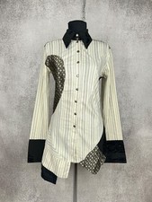 Salva la Regina! Camicetta asimmetrica Italia Avanguardia Taglia M Made in Italy