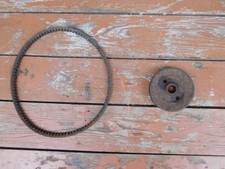 PIAGGIO APE TM 703 PULEGGIA CINGHIA RICAMBI TELAIO MOTORE ATM2M ORIGINALE EPOCA