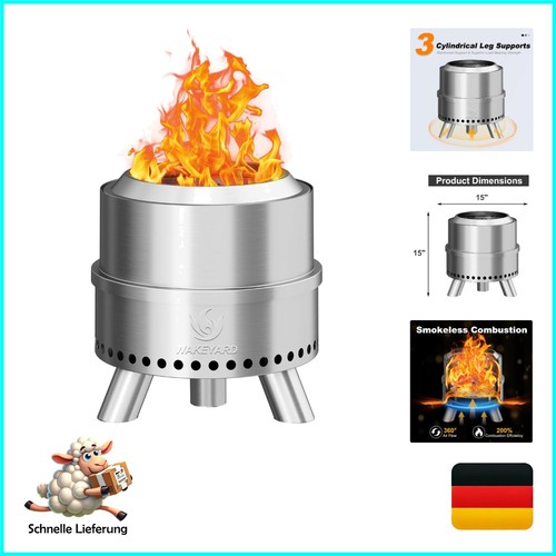 Wakyard focolare senza fumo - senza,