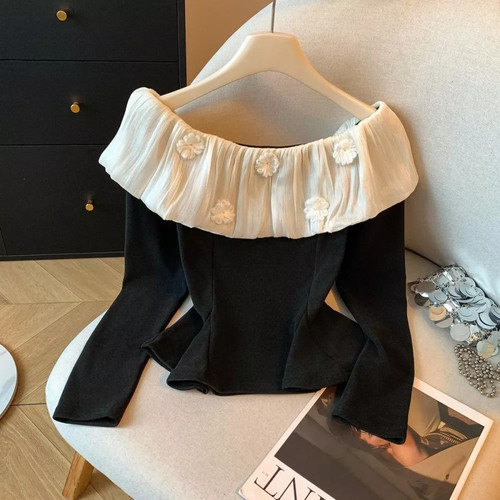 Maglietta donna elegante con - maglietta,