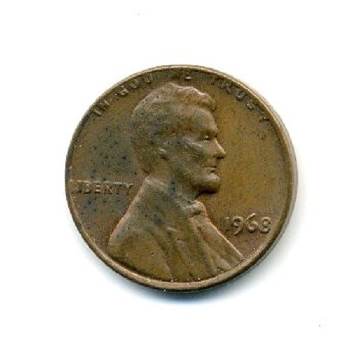 1968 lincoln memorial us - 1968-p,