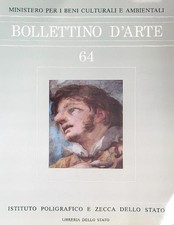 BOLLETTINO D'ARTE  64 AA.VV. ISTITUTO POLIGRAFICO E ZECCA STATO 1990  BROSSURA