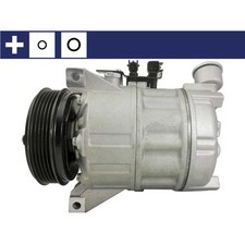 Compressore Aria Condizionata Keilrippenriemenscheibe 114mm MAHLE per Volvo V70