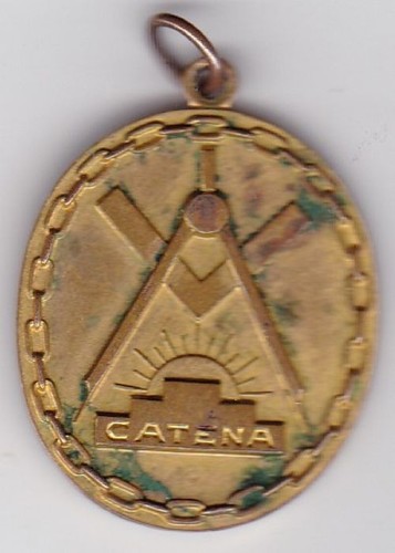 1967 medaglia massonica - medaglia,