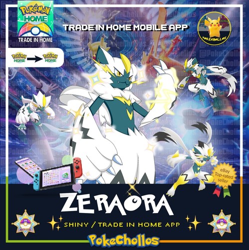 Shiny zeraora legit home - ✨,